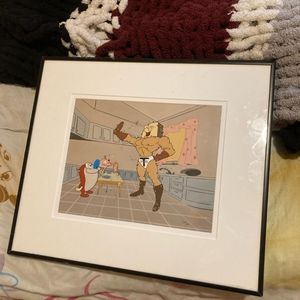 1993 1 of 300 nickelodeon ren and stimpy comic art